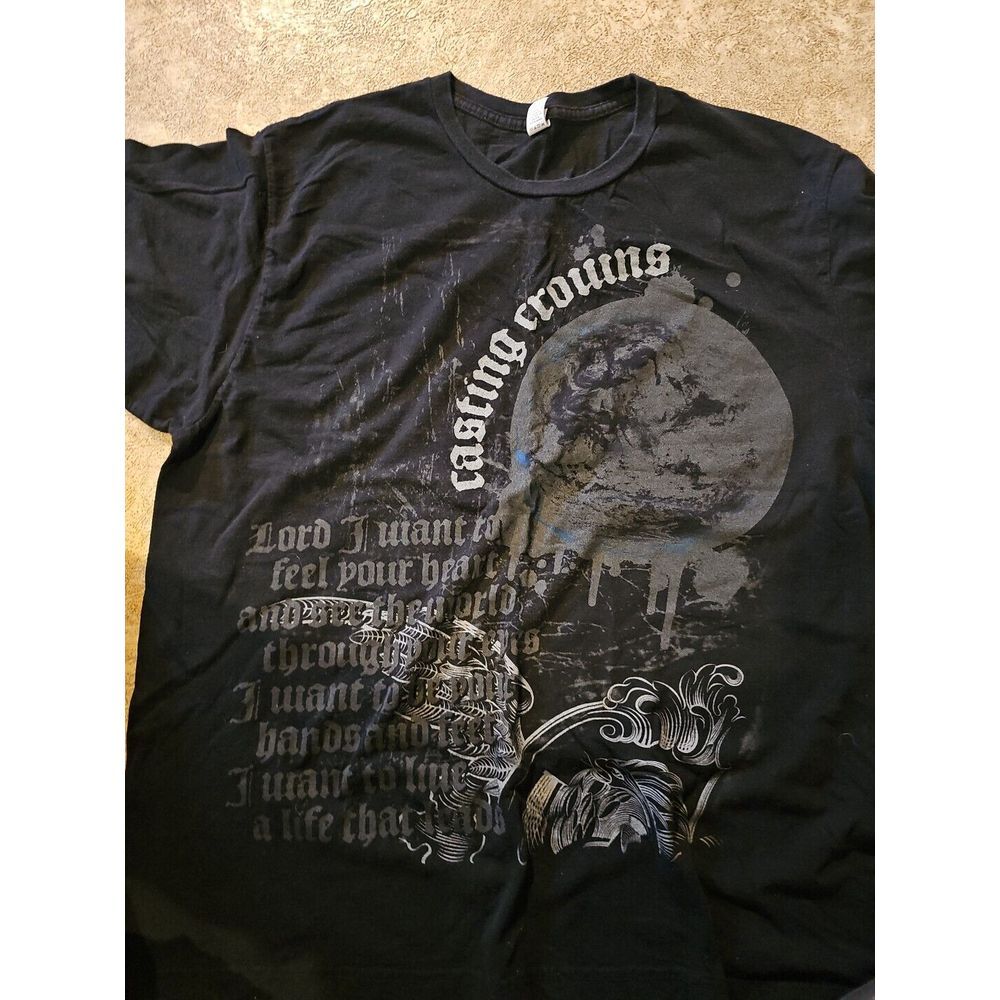 Casting Crows Black T-Shirt Men's XLarge